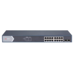 Hikvision Switch para conectar y alimentar cámaras de seguridad en red (DS-3E1518P-SI)