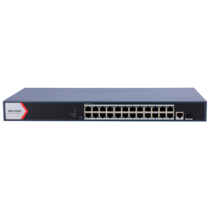 Hikvision Switch gestionable PoE para cámaras de seguridad en red