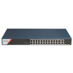 Switch para alimentar y gestionar cámaras de seguridad con PoE