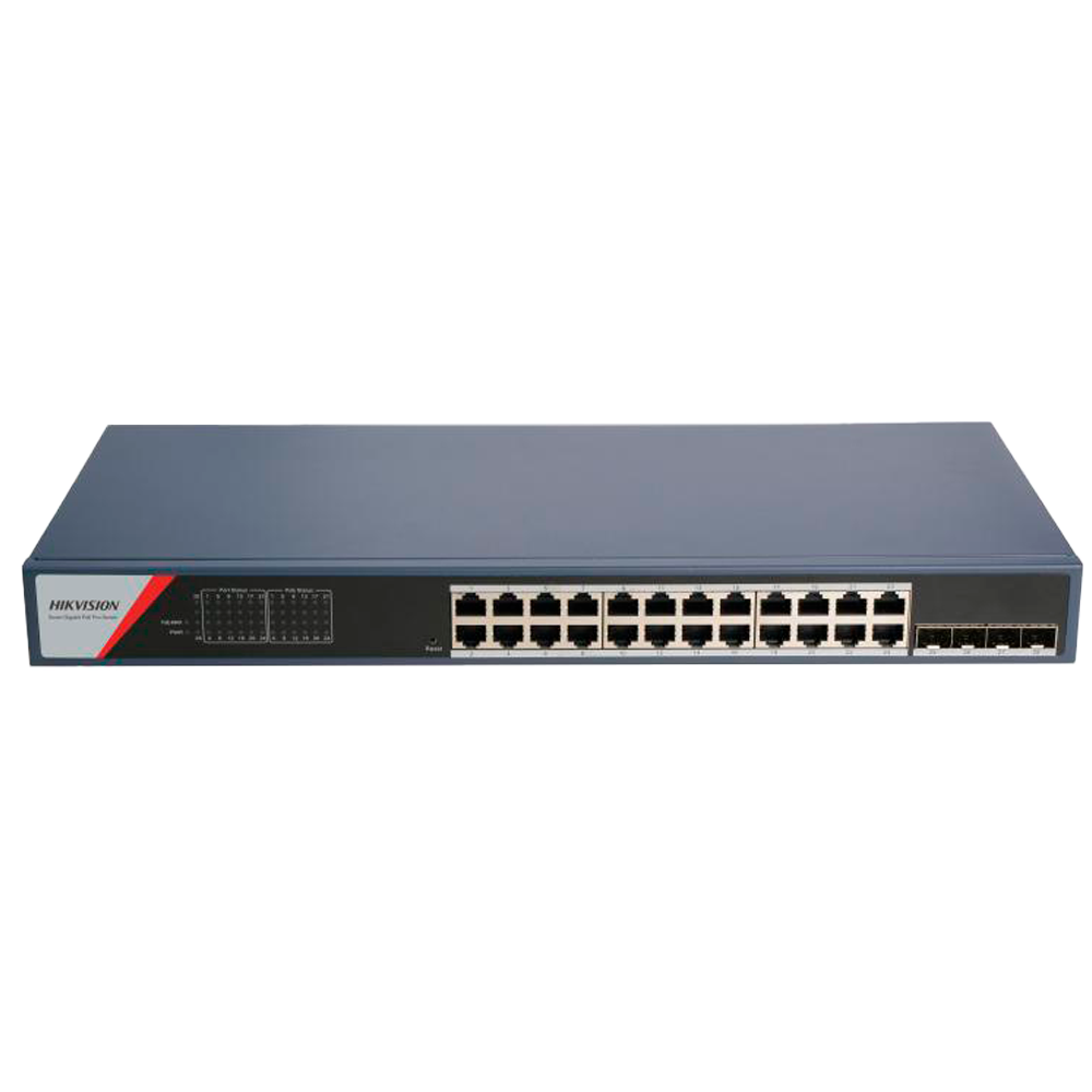 product-906403-583dae48e0fa04b181dd9ade267e0a54 Hikvision Switch gestionable PoE para cámaras y redes empresariales