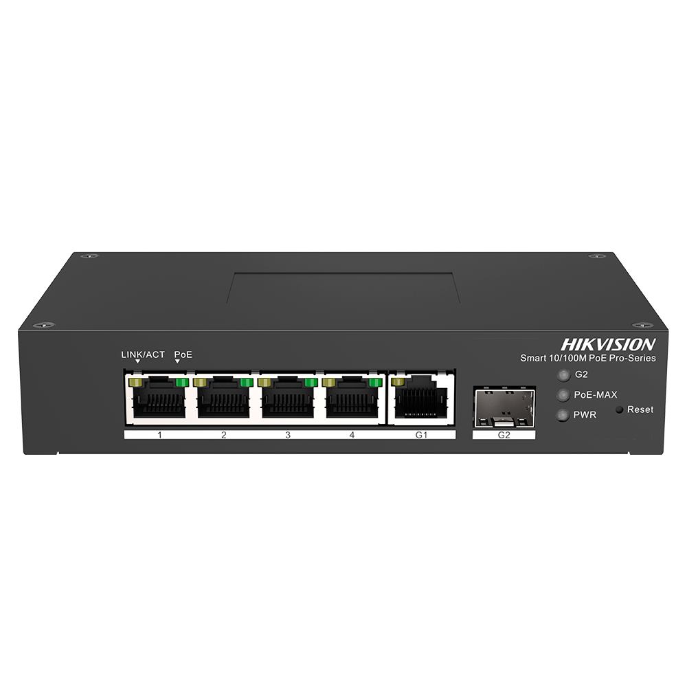product-906418-da5b65d7a9c9404020fc5085878e4a73 Hikvision Switch para alimentar y conectar cámaras de seguridad exterior (DS-3T1306P-SI/HS)