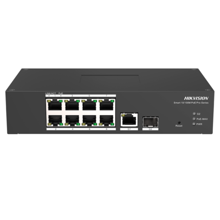Hikvision Switch para alimentar y conectar cámaras de seguridad exterior (DS-3T1310P-SI/HS)