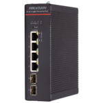 Hikvision Switch para exteriores industriales con PoE de alta potencia