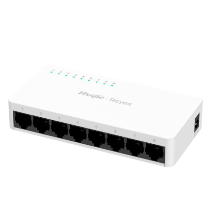 Switch de red para conectar 8 dispositivos por cable en casa u oficina (RG-ES08G-L)
