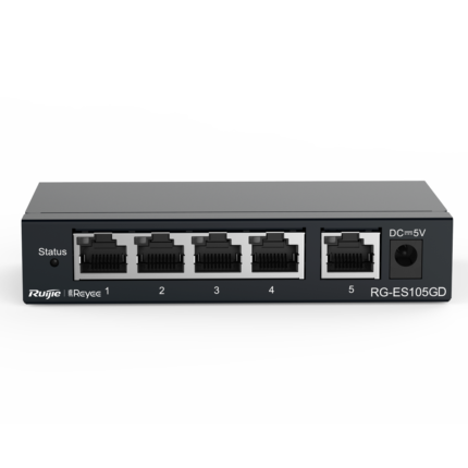 Switch de red para conectar varios dispositivos con cable en casa u oficina