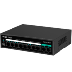 Switch para conectar cámaras y dispositivos con alimentación por cable (RG-ES110FG-P)