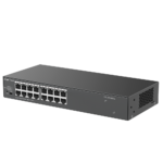 Switch de red para conectar 16 dispositivos por cable en oficina o hogar (RG-ES116G-L)