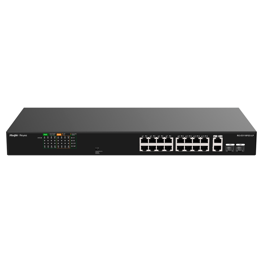 product-906503-31fef981c8e91d345c152254eaaba703 Switch para alimentar cámaras y teléfonos IP con 16 puertos PoE