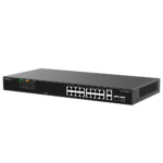 Switch para alimentar cámaras y teléfonos IP con 16 puertos PoE