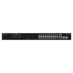 Switch para alimentar cámaras y teléfonos IP con 16 puertos PoE
