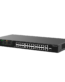 Switch para rack que alimenta cámaras y teléfonos IP sin adaptadores