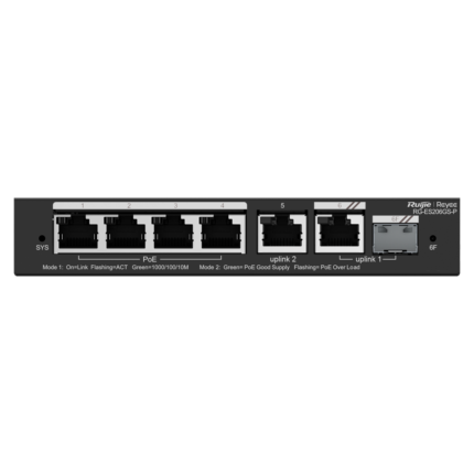 Switch PoE para cámaras IP y puntos de acceso con gestión en la nube