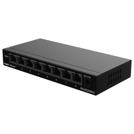 Switch para conectar cámaras IP y dispositivos de red con gestión en nube