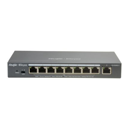 Switch para cámaras IP con alimentación PoE y gestión en la nube