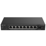Switch para cámaras y red con gestión en la nube y PoE+