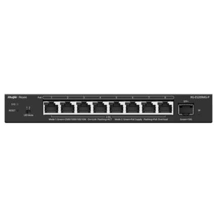 Switch para cámaras y red con gestión en la nube y PoE+