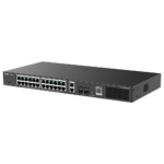 Switch para cámaras y redes con PoE+ y gestión en la nube