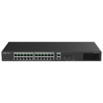 Switch para cámaras y redes con PoE+ y gestión en la nube