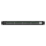 Switch gestionable para redes empresariales con 48 puertos PoE+
