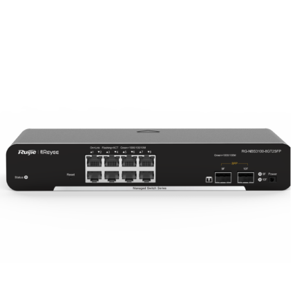 Switch gestionable en la nube para redes de empresa con fibra