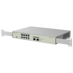 Switch para conectar dispositivos con alimentación PoE y fibra óptica