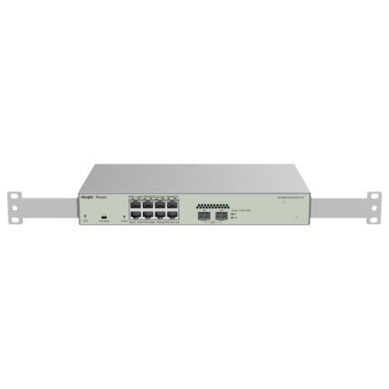 Switch para conectar dispositivos con alimentación PoE y fibra óptica