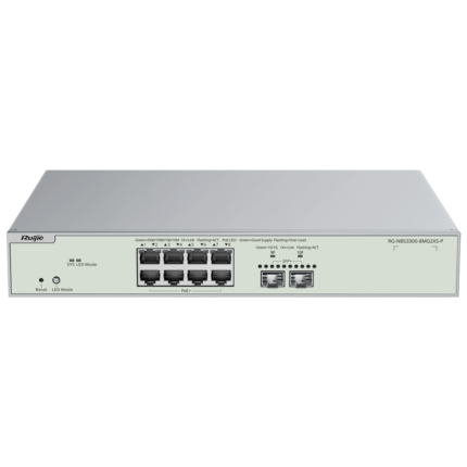Switch gestionable con PoE para redes empresariales de alta velocidad