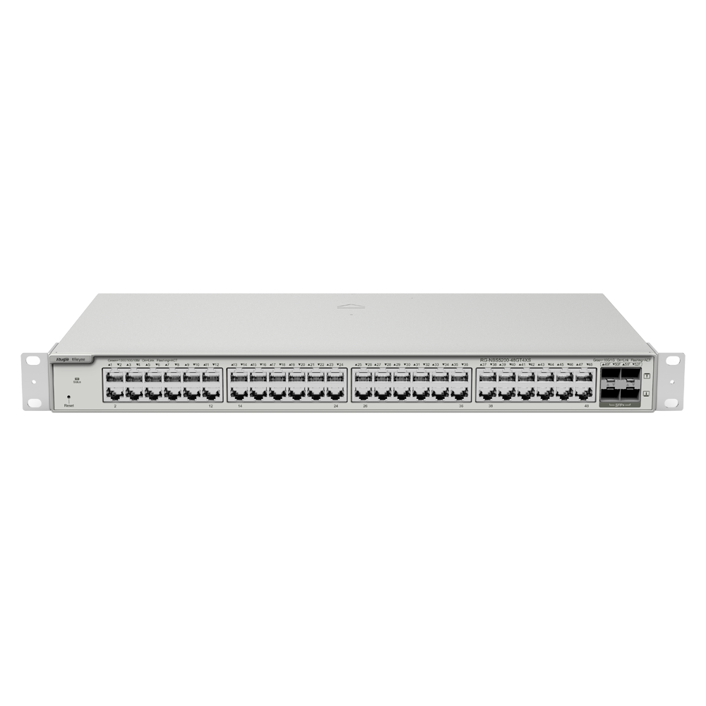 product-906747-5681d495298f27e2513fb913e53c950c Switch gestionable en la nube para redes empresariales de alta velocidad (RG-NBS5200-48GT4XS)