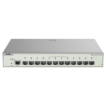 Switch empresarial gestionado en la nube con conexión por fibra óptica