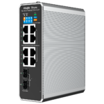Switch industrial para exteriores con gestión en la nube y PoE