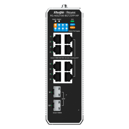 Switch industrial para exteriores con gestión en la nube y PoE