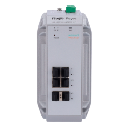 Switch industrial para exteriores con gestión en la nube y puertos PoE (RG-NIS3100-4GT2SFP-HP)