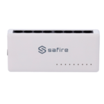 Switch de red para conectar 8 dispositivos por cable en casa u oficina (SF-SW08-G)