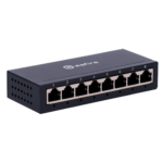 Switch de red para conectar varios dispositivos por cable en casa u oficina (SF-SW08-G-M)