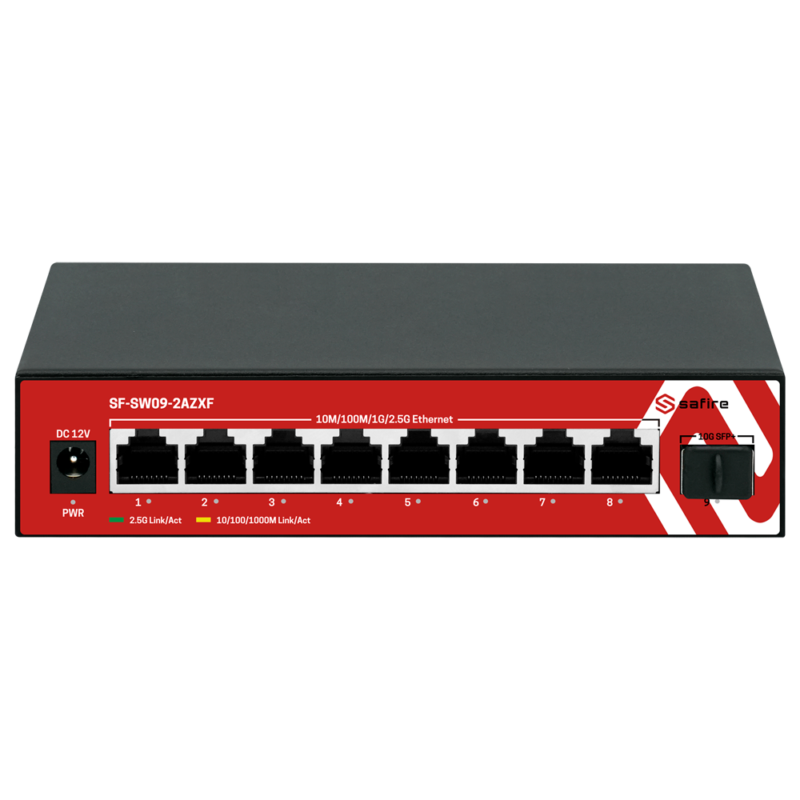 Switch de red para conectar dispositivos a alta velocidad en casa u oficina