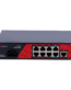 Switch PoE para conectar cámaras de seguridad sin cables de corriente (SF-SW0908HIPOE-120)