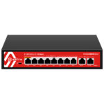 Switch para alimentar cámaras de seguridad y dispositivos PoE