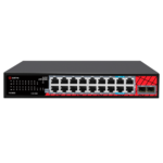 Switch PoE para cámaras de seguridad y puntos de acceso WiFi