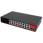 Switch PoE para cámaras de seguridad y puntos de acceso WiFi