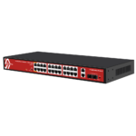 Switch de red para conectar cámaras y dispositivos con alimentación PoE