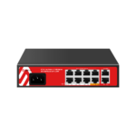 Switch PoE para conectar cámaras de seguridad e interfonos IP