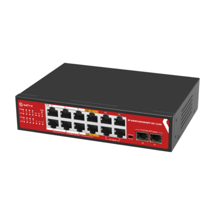 Switch PoE para conectar cámaras y dispositivos de red sin cables