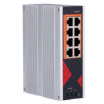 Switch industrial para cámaras IP con alimentación PoE en carril DIN (SF-SWI08HIPOE-G-AC-130-DIN)
