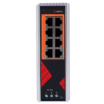 Switch industrial para cámaras IP con alimentación PoE en carril DIN (SF-SWI08HIPOE-G-AC-130-DIN)