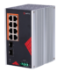 Switch industrial para cámaras PoE en instalaciones exigentes (SF-SWI1008HIPOE-GF-AC-130-DIN)