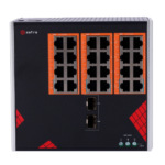 Switch industrial para cámaras PoE en instalaciones exigentes (SF-SWI2624HIPOE-GF-AC-390-DIN)