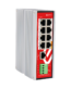 Switch industrial para carril DIN con PoE para cámaras y dispositivos