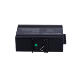 Switch gestionable con PoE para carril DIN en instalaciones industriales