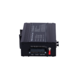 Switch gestionable con PoE para carril DIN en instalaciones industriales