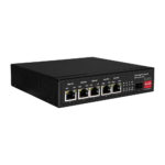 Switch para conectar cámaras y dispositivos con alimentación por cable de red